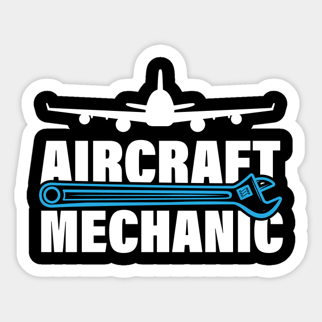 Aircraft Mechanic Sticker - Limited Edition Aviation Technician Decal For Vehicles & Helmets